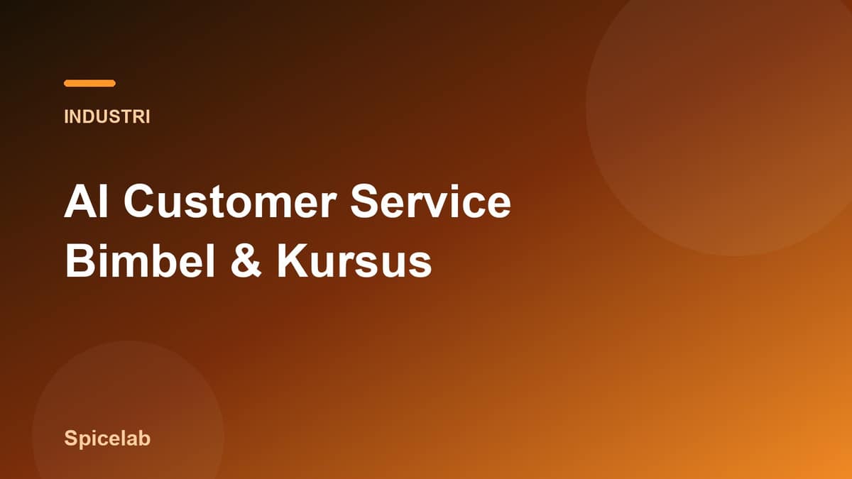 Ilustrasi artikel: AI Customer Service untuk Bimbel & Kursus: Tangkap Calon Murid dari Chat yang Bocor