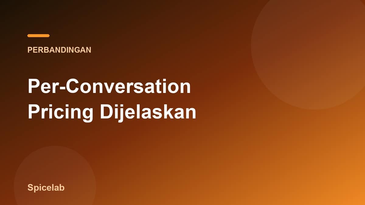 Ilustrasi artikel: Apa Itu Per-Conversation Pricing? Kenapa Bisa Bikin Tagihan Membengkak