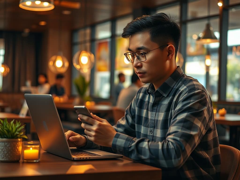 Ilustrasi artikel: Kenapa 2026 Titik Balik: Data Global Kenapa Bisnis Sekarang Harus Pakai AI